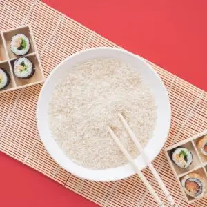 ARROZ PARA SUSHI JAPONICA, GRANO REDONDO GLUTINOSO