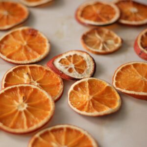 MANDARINA EN RODAJAS DESHIDRATADA CAJA X 4KG