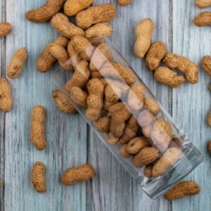 MANI BLAQUEADO ENTERO ALARGADO 25/29 X 25 KG (CHINA)