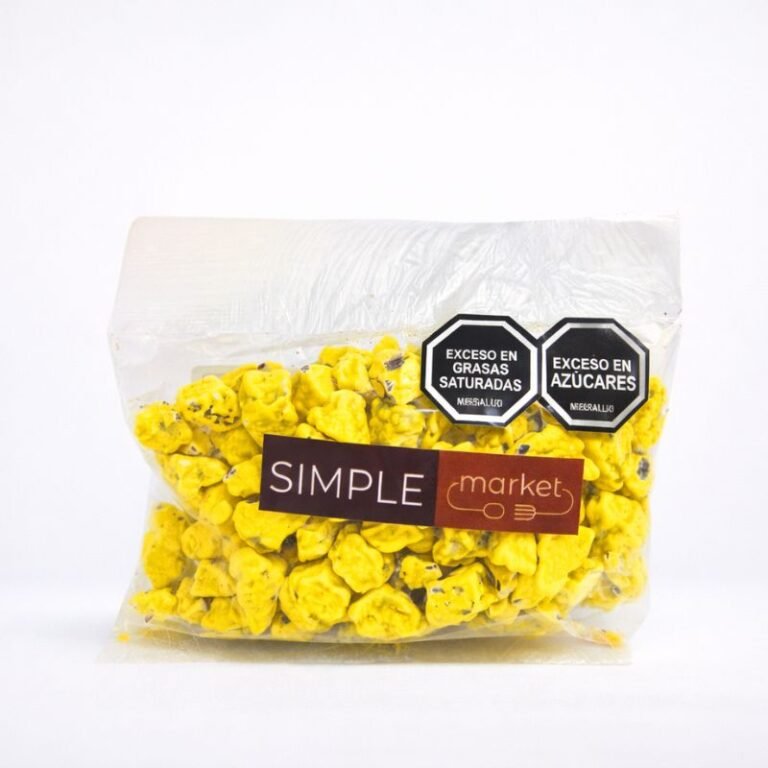 PIEDRITAS DE CHOCOLATE SABOR BANANO 100gr