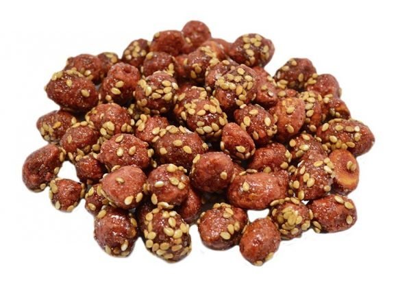 MANI CONFITADO CON AJONJOLI CAJA 12,5 KG